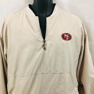 Spotlight Men's 1/4 Zip SF Giants Pullover Size LG